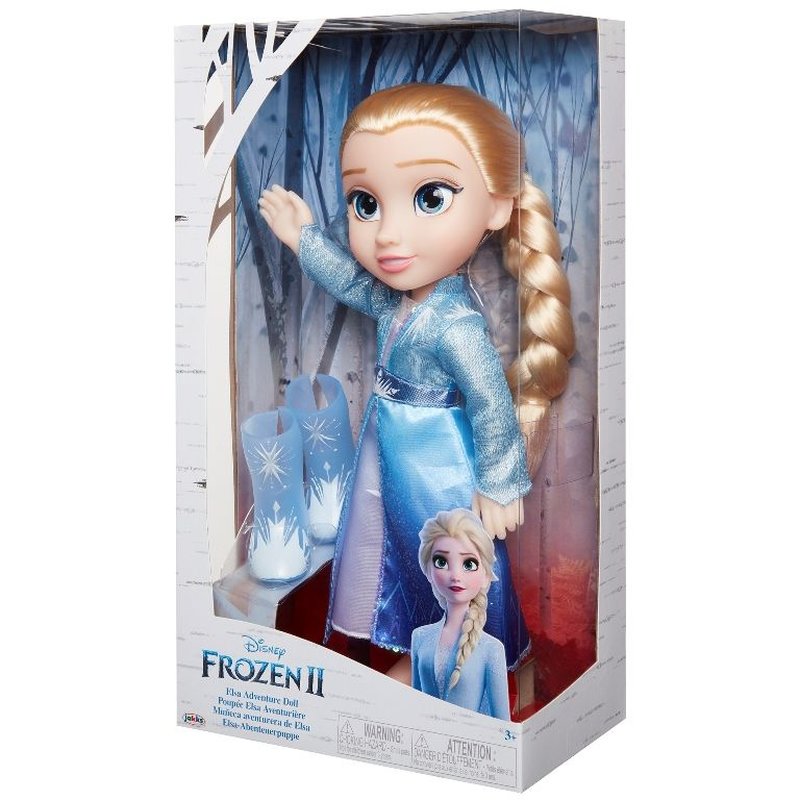 Frozen 2: papusa Elsa cu rochie de calatorie
